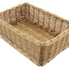 FRANK FLECHTWAREN | Regalkorb Natur, klein, WEIDE, 30 x 20 x 10 cm
