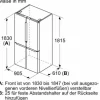 French Door Kühlschrank Bosch KFN96VPEA BxHxT 91 x 183 x 73.1 cm Kühlteil 405 l Gefrierteil 200 l