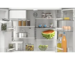 French Door Kühlschrank Kühl- und Gefrierkombination Bosch KFI96AXEA BxHxT 90,5 x 183 x 73,1 cm Kühlteil 375 l Gefrierteil 199 l