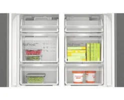 French Door Kühlschrank Kühl- und Gefrierkombination Bosch KFI96AXEA BxHxT 90,5 x 183 x 73,1 cm Kühlteil 375 l Gefrierteil 199 l
