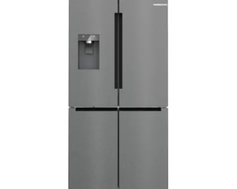 French Door Kühlschrank Kühl- und Gefrierkombination Bosch KFI96AXEA BxHxT 90,5 x 183 x 73,1 cm Kühlteil 375 l Gefrierteil 199 l