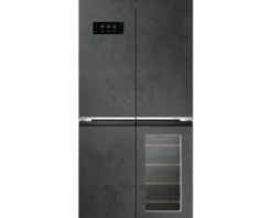 French Door Kühlschrank Weinkühlschrank Wolkenstein WCD595EWTSNF ST BxHxT 90,5 x 182 x 72 cm Kühlteil 385 l Gefrierteil 105 l für 34 Stück Flaschen