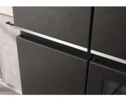French Door Kühlschrank Weinkühlschrank Wolkenstein WCD595EWTSNF ST BxHxT 90,5 x 182 x 72 cm Kühlteil 385 l Gefrierteil 105 l für 34 Stück Flaschen