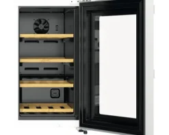 French Door Kühlschrank Weinkühlschrank Wolkenstein WCD595EWTSNF ST BxHxT 90,5 x 182 x 72 cm Kühlteil 385 l Gefrierteil 105 l für 34 Stück Flaschen