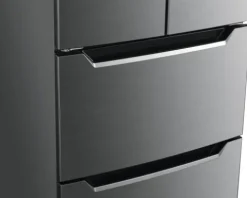 French Door Kühlschrank Wolkenstein FD351.4 BxHxT 63.5 x 185.5 x 68.50 cm Kühlteil 191 l Gefrierteil 129 l