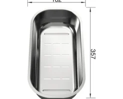 Funktionsschale Blanco 225253 Edelstahl