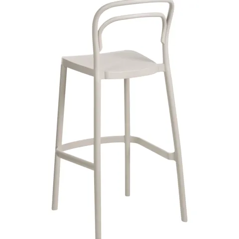 Garten-Barhocker 2er Set PORANO Beige