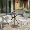 Gartenstuhl 2er Set LARISSA Hellgrau