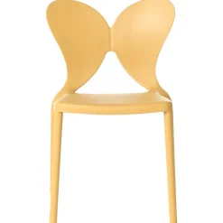 Gartenstuhl 2er Set LARISSA stapelbar Gelb