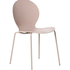 Gartenstuhl 4er Set MILOS stapelbar Beige