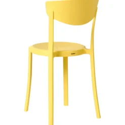 Gartenstuhl 4er Set VIESTE Gelb