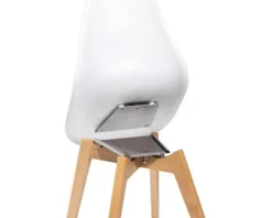 Gartenstuhl Veba Keeve 83 x 47 x 53 cm Holz weiß