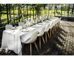 Gartenstuhl Veba Keeve 83 x 47 x 53 cm Holz weiß