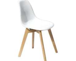 Gartenstuhl Veba Keeve 83 x 47 x 53 cm Holz weiß