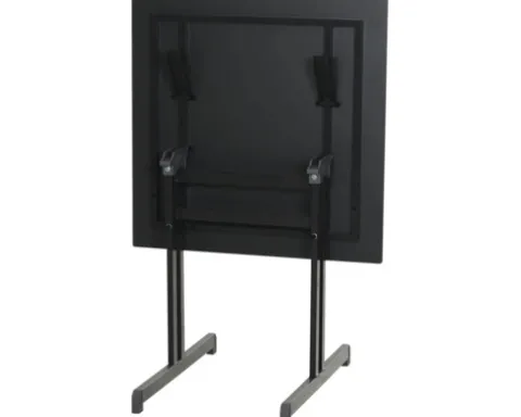 Gartentisch Alco Gastro 80 x 80 cm anthrazit/anthrazit Gestell aus Stahl in anthrazit, Gartentischplatte aus Compac Plus in anthrazit
