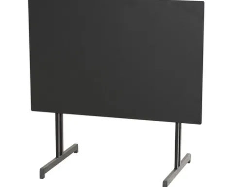 Gartentisch Alco Gastro 120 x 80 cm anthrazit/anthrazit Gestell aus Stahl in anthrazit, Gartentischplatte aus Compac Plus in anthrazit