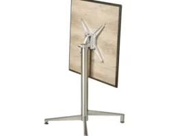 Gartentisch Destiny LOFT 80x80cm, Edelstahl, Tischplatte HPL, raucheiche