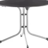 Gartentisch Sieger Vivodur klappbar 3145-50 100 cm Gestell aus Stahl in graphit, Gartentischplatte aus vivodur® in anthrazit
