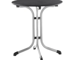 Gartentisch Sieger Vivodur klappbar 3125-50 68 cm Gestell aus Stahl in graphit, Gartentischplatte aus vivodur® in anthrazit