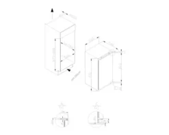 Gefrierschrank Amica EGS 16173-1 BxHxT 56 x 88 x 55 cm Gefrierteil 100 l