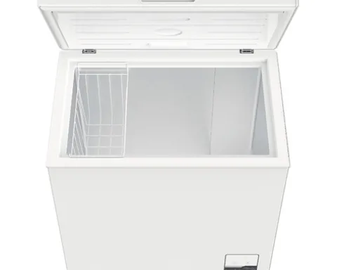Gefriertruhe Kühlbox PKM GT200E BxHxT 82,3 x 83,5 x 55,6 cm Kühlteil 199 l Gefrierteil 199 l