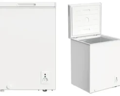 Gefriertruhe PKM GT100E BxHxT 54,5 x 83,5 x 47,6 cm Gefrierteil 99 l