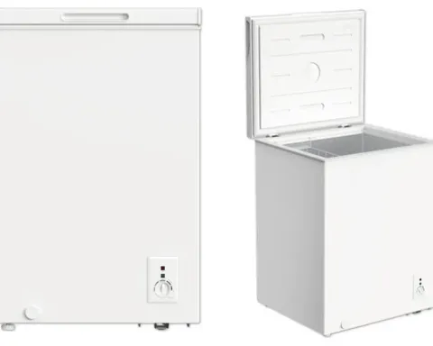 Gefriertruhe PKM GT100E BxHxT 54,5 x 83,5 x 47,6 cm Gefrierteil 99 l