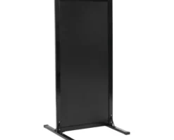 Gehwegtafel Woody Kiefernholz schwarz 56x117 cm