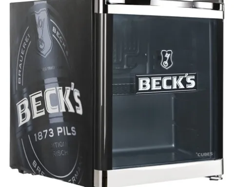 Getränkekühlschrank Cool Cubes Becks BxHxT 43 x 51 x 47,5 cm Kühlteil 48 l