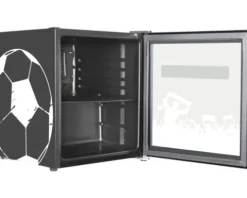 Getränkekühlschrank Cool Cubes Fußball BxHxT 43 x 51 x 47,5 cm Kühlteil 48 l