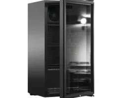 Getränkekühlschrank PKM BxHxT 44,5 x 83 x 47 cm schwarz