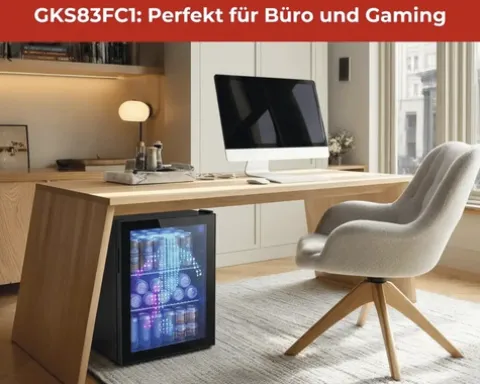 Getränkekühlschrank PKM GKS83FC1 BxHxT 44,5 x 83 x 47 cm Kühlteil 89 l