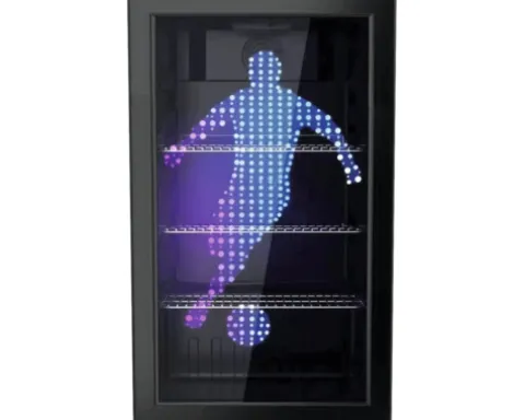 Getränkekühlschrank PKM GKS83FC1 BxHxT 44,5 x 83 x 47 cm Kühlteil 89 l