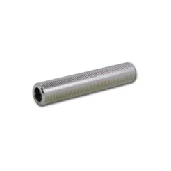 Gewindestutzen, Gewinderohre - mit beidseitigem Einstich, G 5/8“, Innen Ø 7 mm, L=40 mm, Edelstahl