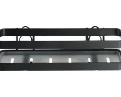 Gewürzregal Wenko Turbo-Loc Gala schwarz + Adapter