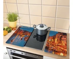 Glasabdeckplatten Wenko Venice by Night 52 x 30 cm