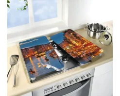 Glasabdeckplatten Wenko Venice by Night 52 x 30 cm