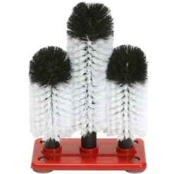 Gläserspülbürste, Gläserspülbürstengarnitur Profis - GR-2 - 2 x 18 + 1 X 24 cm