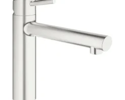 GROHE Küchenarmatur CONCETTO supersteel matt 31128DC1