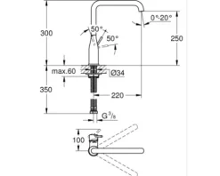 GROHE Küchenarmatur ESSENCE chrom 30269000