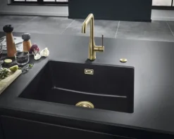 GROHE Küchenarmatur ESSENCE cool sunrise gebürstet 30269GN0