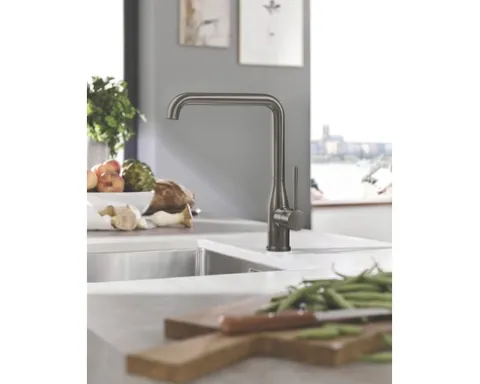 GROHE Küchenarmatur ESSENCE hard graphite gebürstet 30269AL0