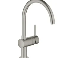 GROHE Küchenarmatur MINTA hard graphite gebürstet 32917AL0