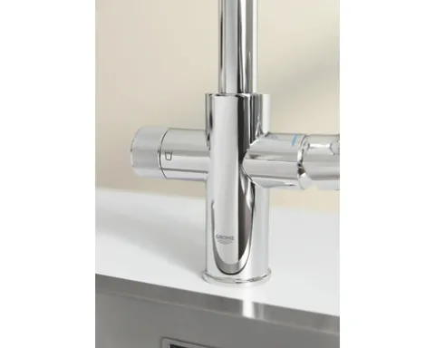 GROHE Küchenarmatur mit Filterfunktion GROHE BLUE PURE chrom 30593000