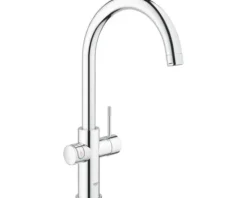 GROHE Küchenarmatur mit Filterfunktion und Kochend heißes Wasser GROHE RED chrom 30083001