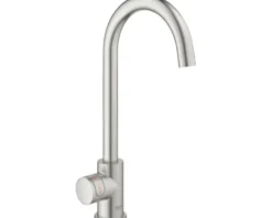 GROHE Küchenarmatur mit Filterfunktion und Kochend heißes Wasser GROHE RED supersteel matt 30085DC1