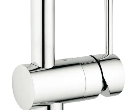 GROHE Küchenarmatur mit Handbrause MINTA chrom 32168000