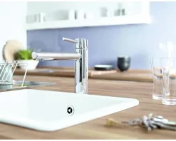 GROHE Küchenarmatur mit Handbrause CONCETTO chrom 31129001