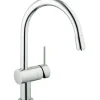 GROHE Küchenarmatur mit Handbrause MINTA chrom 32918000