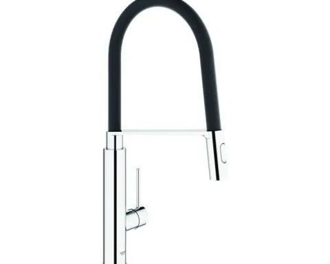GROHE Küchenarmatur mit Handbrause CONCETTO chrom 31491000